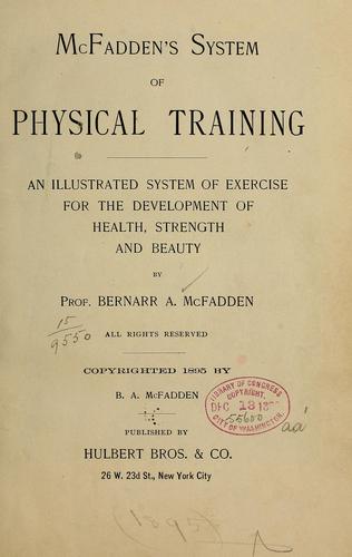 McFadden's system of physical training