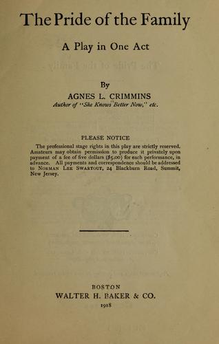 The pride of the family