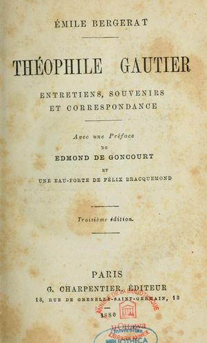 Théophile Gautier