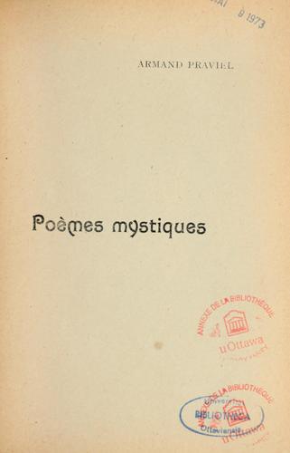 Poèmes mystiques