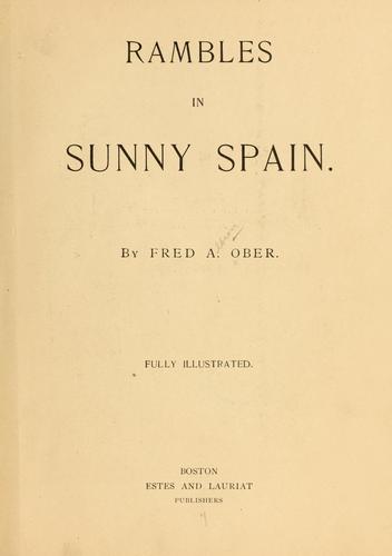 Rambles in sunny Spain