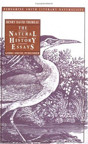 The Natural history essays