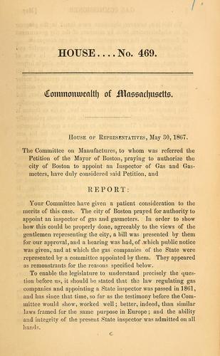 House of Representatives, May 30, 1867