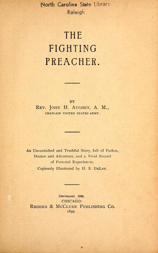 The fighting preacher