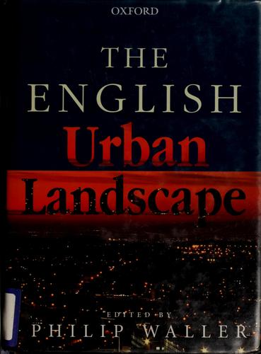 The English urban landscape