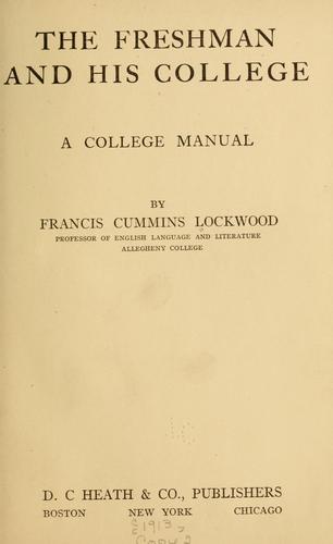 The freshman and his college