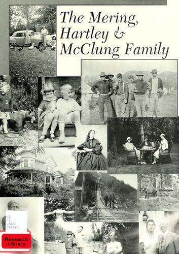 The Mering, Hartley & McClung family