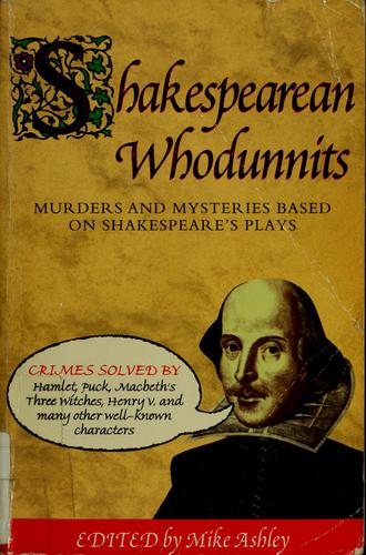 Shakespearean whodunnits