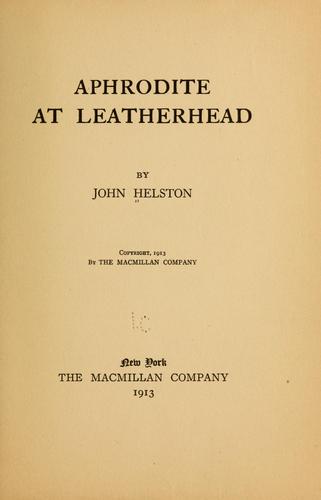 Aphrodite at Leatherhead