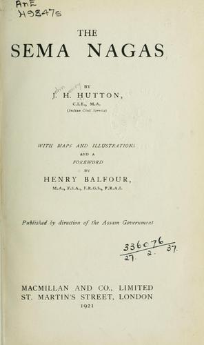 The Sema Nagas