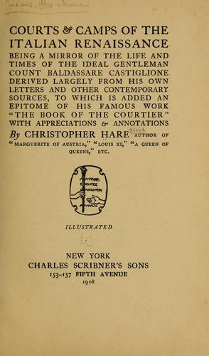 Courts & camps of the Italian renaissance