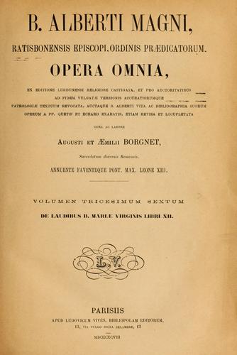 Opera omnia