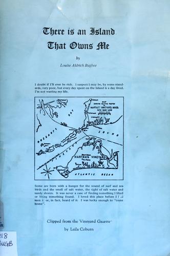 There is an island that owns me