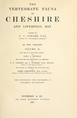 The vertebrate fauna of Cheshire and Liverpool Bay