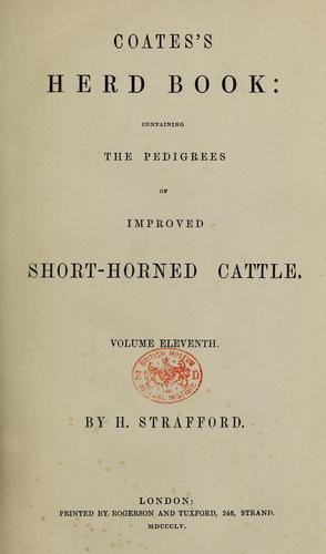 Coates's Herd Book