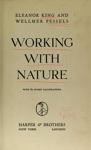 Working with nature