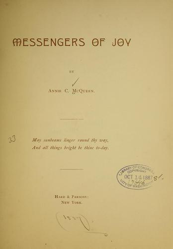Messengers of joy