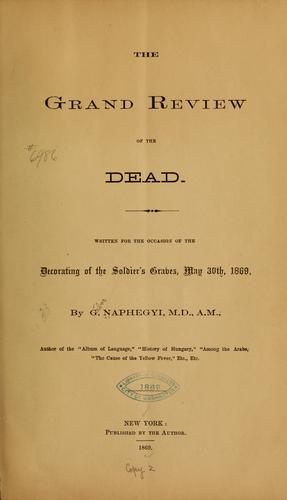 The grand review of the dead