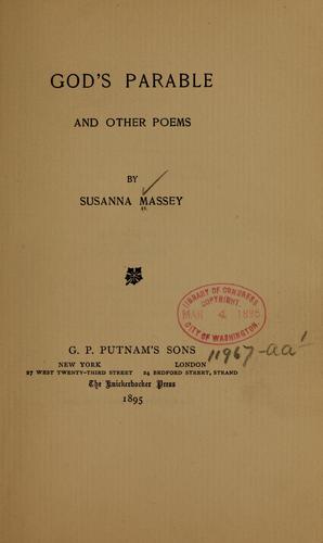 God's parable and other poems