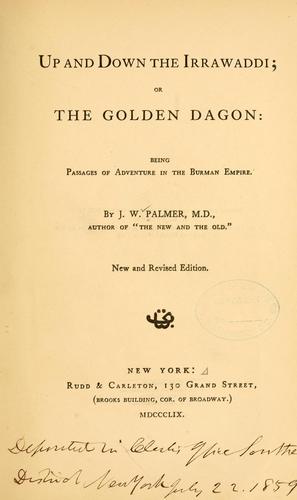 Up and down the Irrawaddi