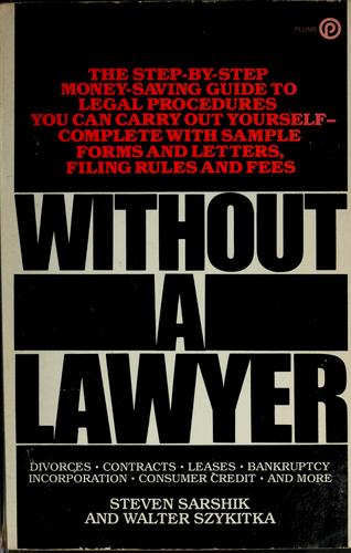 Without a lawyer