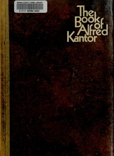 The book of Alfred Kantor