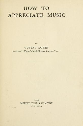 How to appreciate music