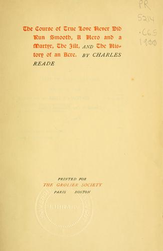 The course of true love never did run smooth