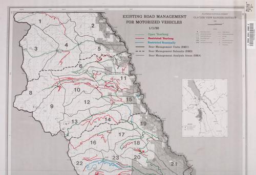 Open road density standards
