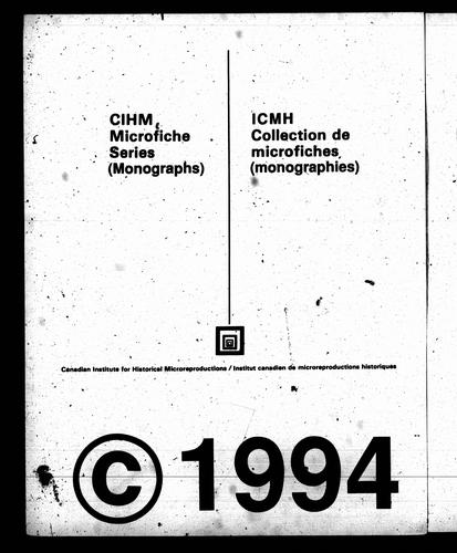 A sermon in memory of Rev. Isaac Newton Robinson, chairman Brandon District, Manitoba Conference, who died Sept. 13th, 1888