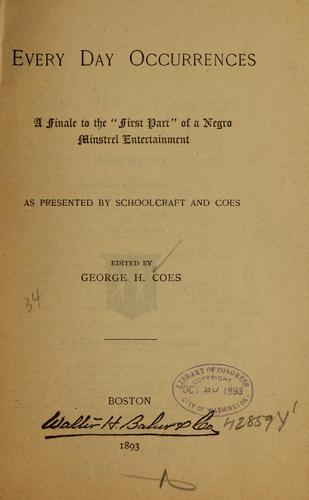 Every day occurrences