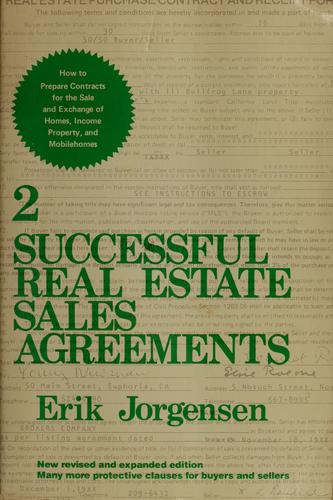 Successful real estate sales agreements