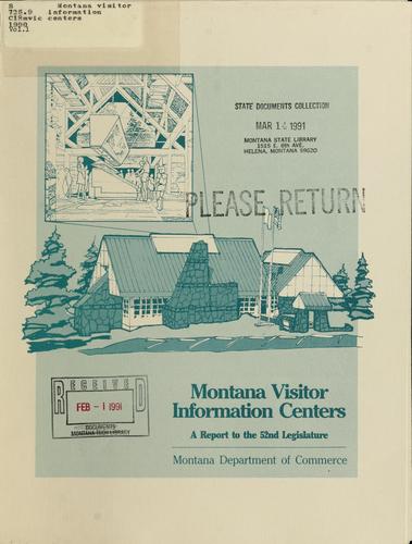 Montana visitor information centers
