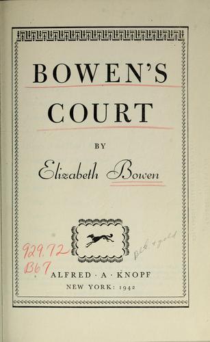 Bowen's Court