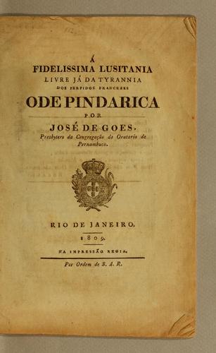 Á fidelissima lusitania livre já da tyrannia dos perfidos francezes