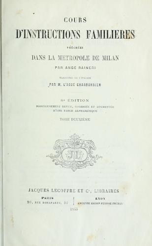 Cours d'instructions familières