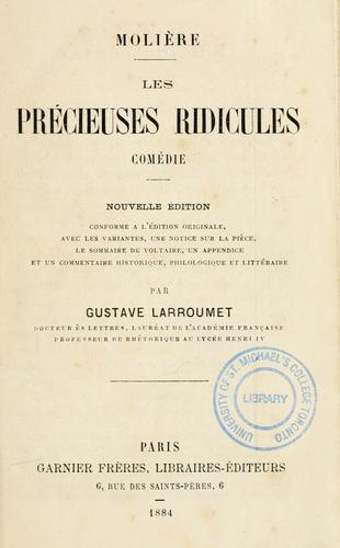 Les précieuses ridicules