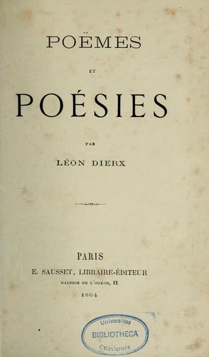 Poèmes et poésies