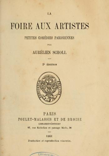 La foire aux artistes