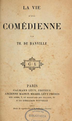 La vie d'une comédienne