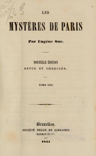 Les mystères de Paris