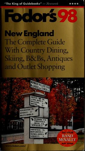 Fodor's 98 New England