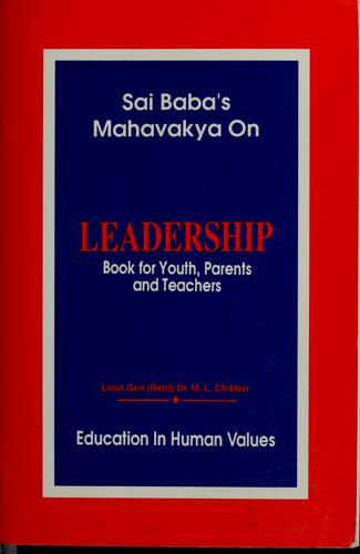 Sai Baba's mahavakya on leadership