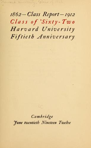 1862--class report--1912
