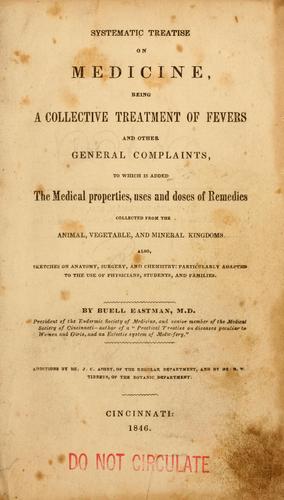 Systematic treatise on medicine