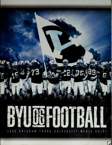 BYU football 2000 media guide