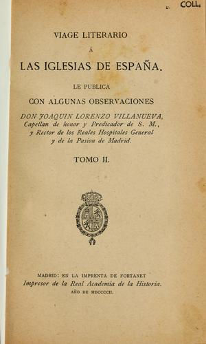 Viage literario á iglesias de España