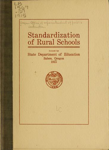 Standardization of rural schools