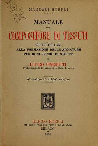 Manuale del compositore di tessuti