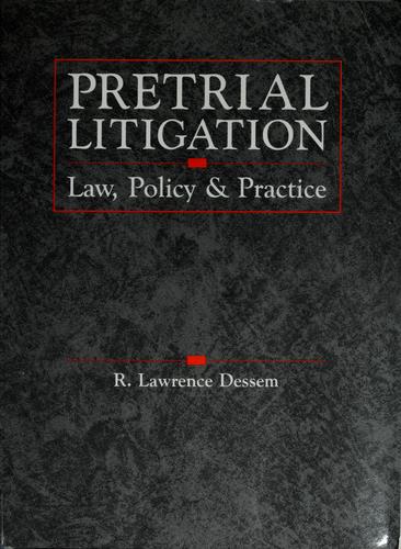 Pretrial litigation